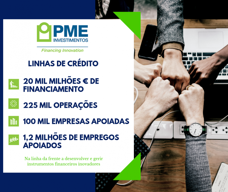 Linhas de Cr&eacute;dito geridas pela PME Investimentos atingem &euro;20 mil Milh&otilde;es de financiamentos aprovados